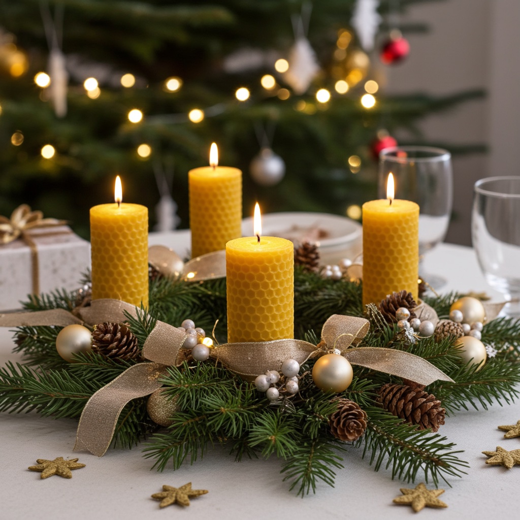 Adventné sviece - set