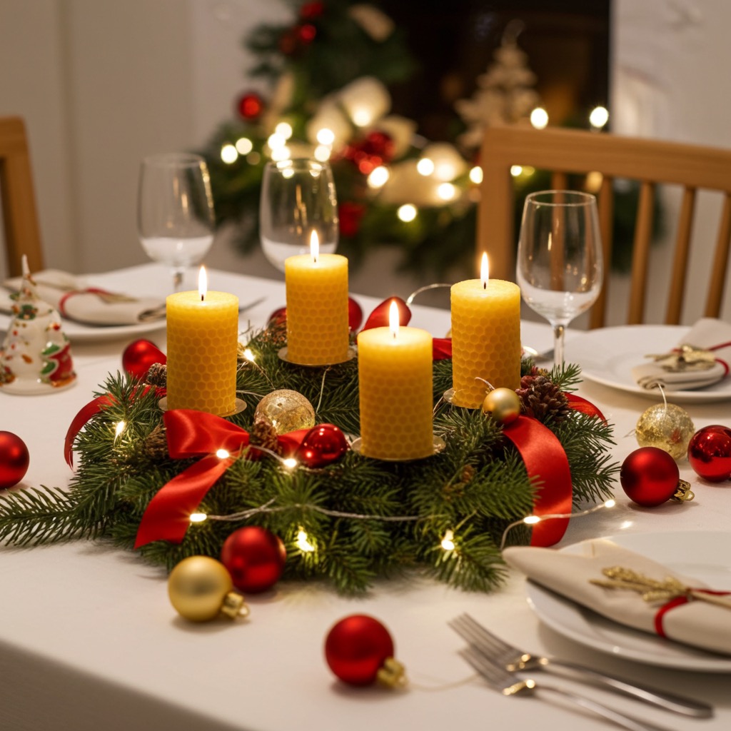 Adventné sviece - sada 4ks 