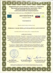 Certifikát o kvalite medu